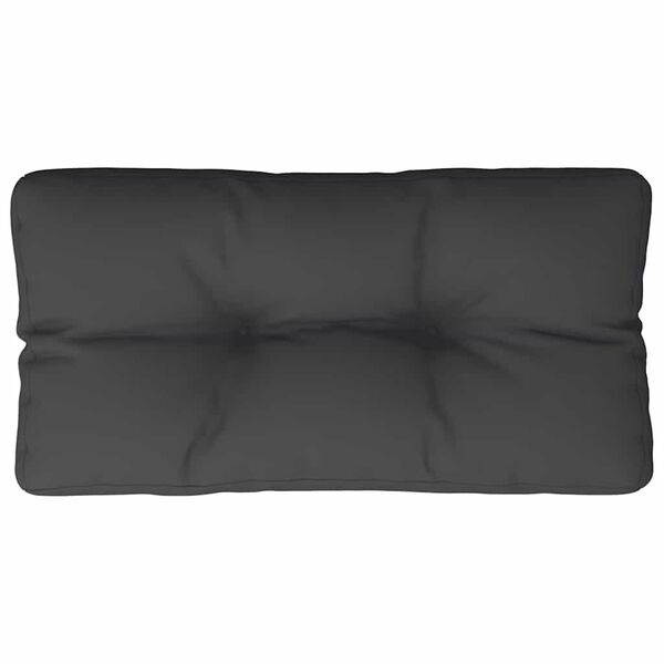 Coussin pour palette 80x40x12 cm Noir - Jusqu'à 31% de réduction