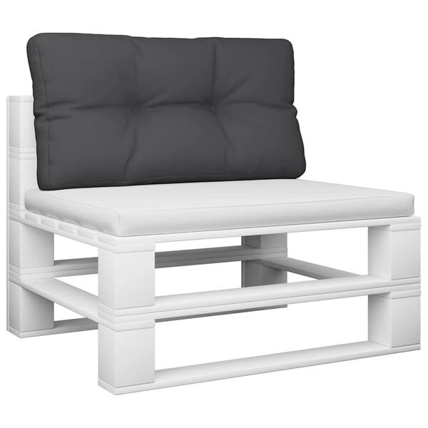 Coussin pour palette 80x40x12 cm Noir - Jusqu'à 31% de réduction