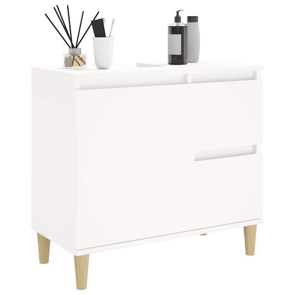 Meuble de salle de bain blanc 65x33x60cm - Jusqu'à -34% sur notre sélection