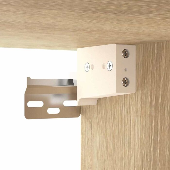 Armoire murale chêne sonoma 80x33x80 cm - Jusqu'à -34%