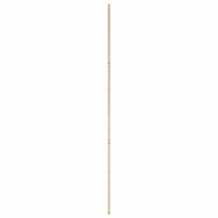 Porte coulissante en bois de pin massif 80x208 cm - Jusqu'à 34% de remise