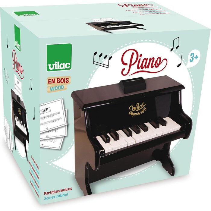 Piano pour enfants 8 touches noir - Jusqu'à -34% sur votre instrument