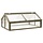 Serre de jardin en bois gris 114x80x50 cm - 34% de remise