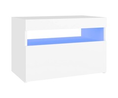 Vidaxl Meuble TV compact avec LED - Noir - Jusqu'à -33% de réduction
