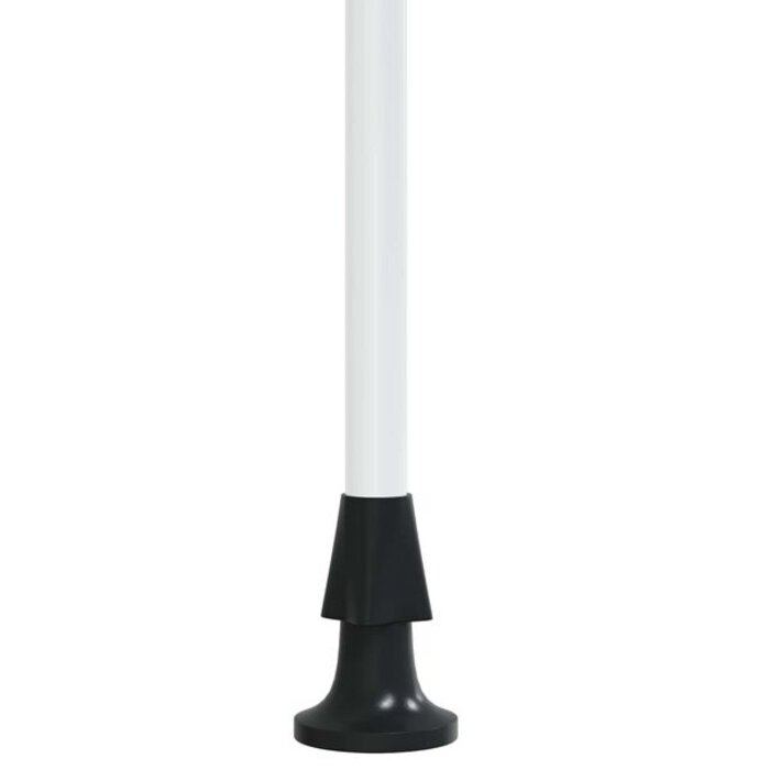 Vidaxl Store banne manuel rétractable 250 cm - Anthracite/Blanc - Jusqu'à -35%