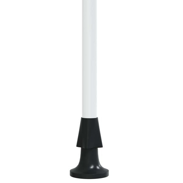 Vidaxl Store banne manuel rétractable 250 cm - Anthracite/Blanc - Jusqu'à -35%