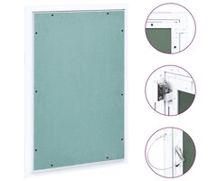 Vidaxl Trappe de visite 400x600 mm : accès technique invisible - Jusqu'à 34% de remise