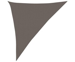 Vidaxl Voile d'ombrage triangulaire 3x4x5m - Anthracite - Jusqu'à -33%