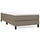 Cadre de lit 90x190 cm taupe - Jusqu'à 34 % de remise sur l'outlet