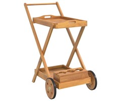 Vidaxl Desserte de cuisine en bois d'acacia massif - 64% de remise