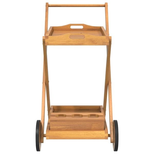 Vidaxl Desserte de cuisine en bois d'acacia massif - Jusqu'à 34% de remise
