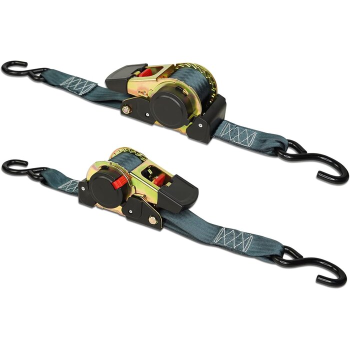Lot de 2 sangles d'arrimage automatiques - Jusqu'à -32% sur l'outlet