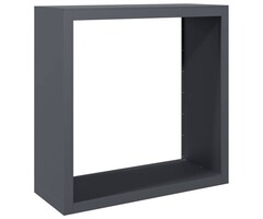 Vidaxl Range-bûches en acier anthracite 100x40x100 cm - Jusqu'à -35%