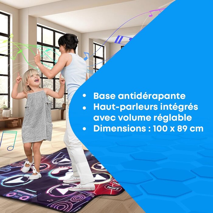 Tapis de danse musical Bluetooth - Jusqu'à -33% sur vos modèles préférés