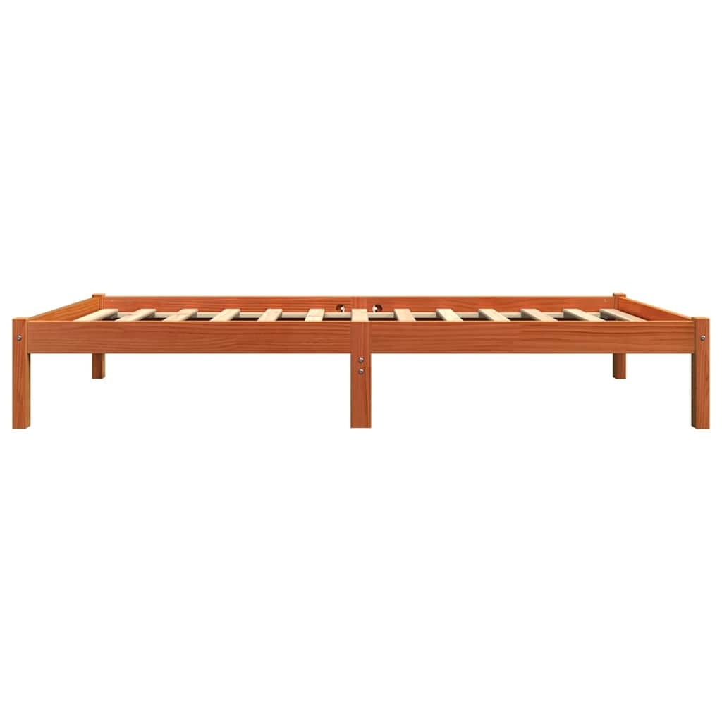 Vidaxl Cadre de lit en pin massif 75x190cm - Jusqu'à -34% sur votre couchage