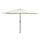 Parasol de jardin 390 cm - Blanc sable - Jusqu'à 34 % de remise
