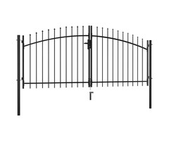 Vidaxl Portail de jardin double 300x150 cm - Jusqu'à 35% de réduction