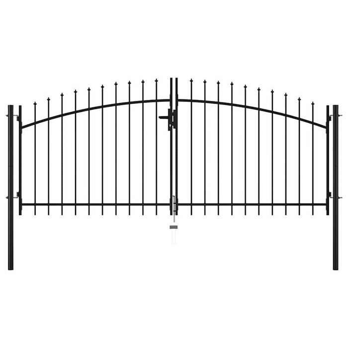 Vidaxl Portail de jardin double 300x150 cm - Jusqu'à 35% de réduction