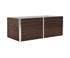 Vidaxl Jardinière surélevée en acier 160x80x45cm - Jusqu'à -33% sur l'outlet