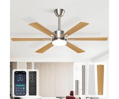Ventilateur de plafond 132 cm silencieux - Jusqu'à 34 % de remise