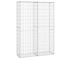 Vidaxl Gabion 150x100x30 cm en acier galvanisé - Jusqu'à 34 % de remise