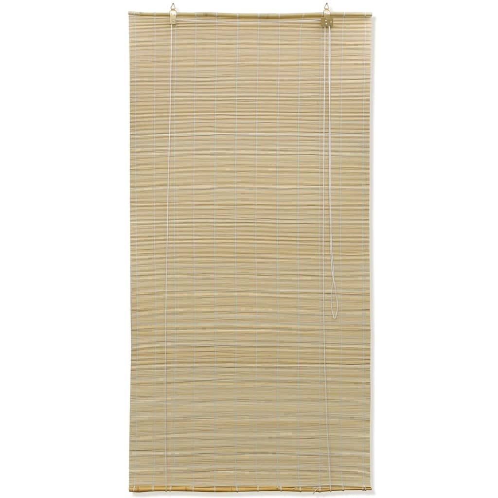 Vidaxl Store enrouleur en bambou 100x160 cm - Jusqu'à -32% de remise