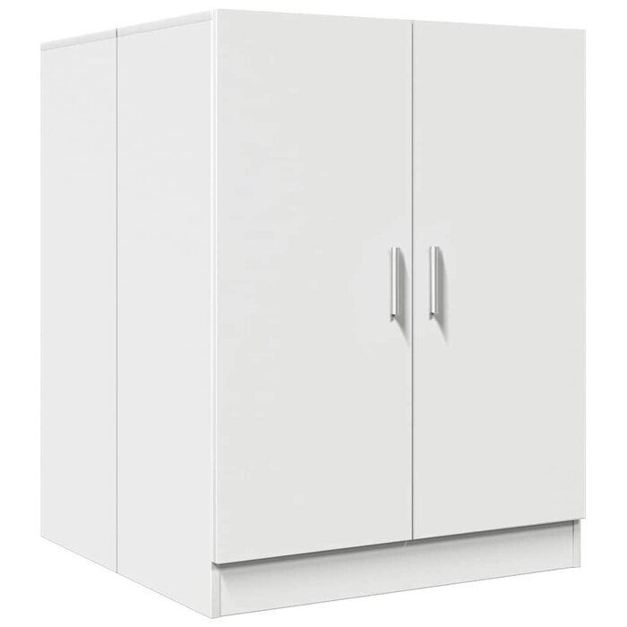 Vidaxl Meuble lave-linge blanc 71x71,5x91,5 cm - Jusqu'à -20% sur votre buanderie
