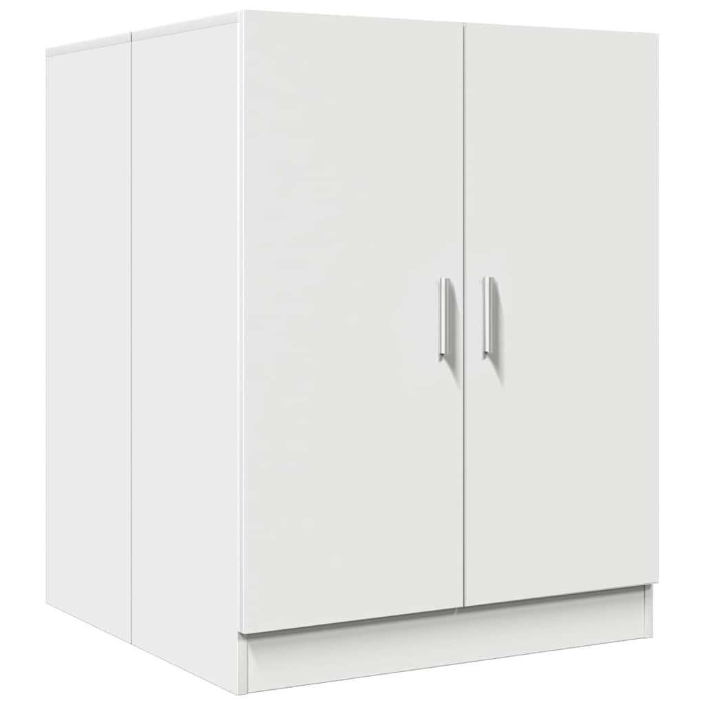 Vidaxl Meuble lave-linge blanc 71x71,5x91,5 cm - Jusqu'à -20% sur votre buanderie