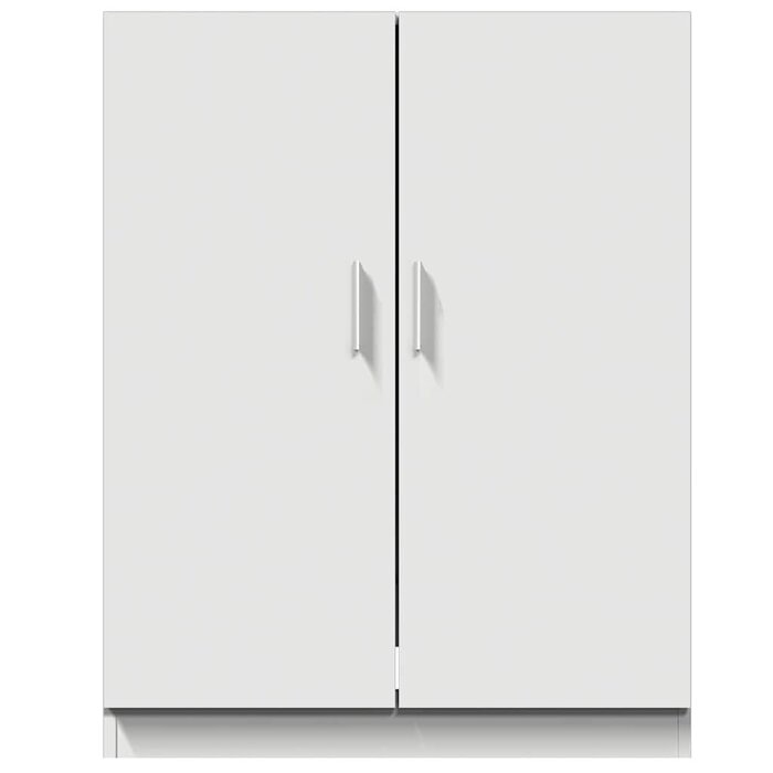 Vidaxl Meuble lave-linge blanc 71x71,5x91,5 cm - Jusqu'à -20% sur votre buanderie