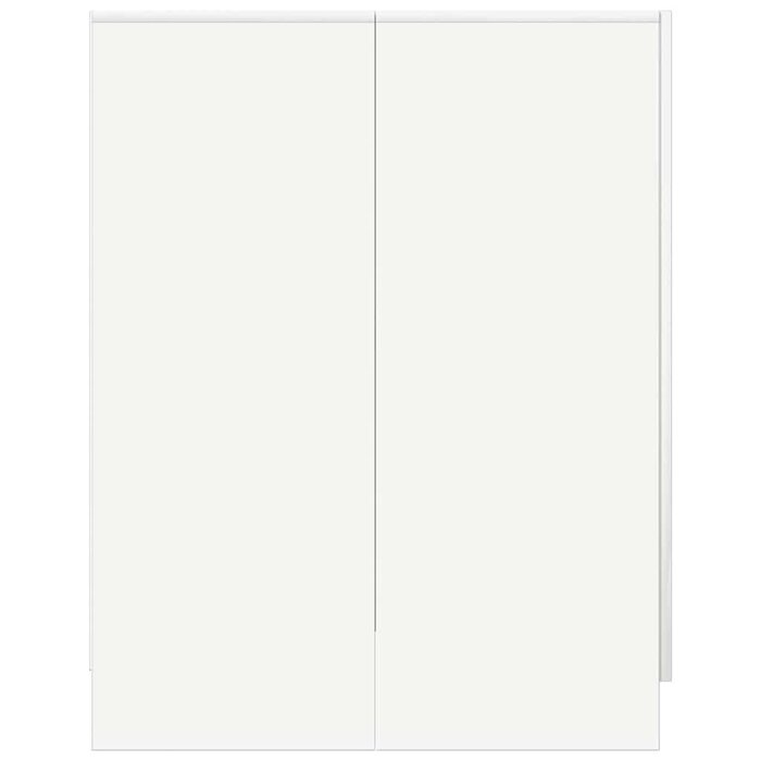 Vidaxl Meuble lave-linge blanc 71x71,5x91,5 cm - Jusqu'à -20% sur votre buanderie