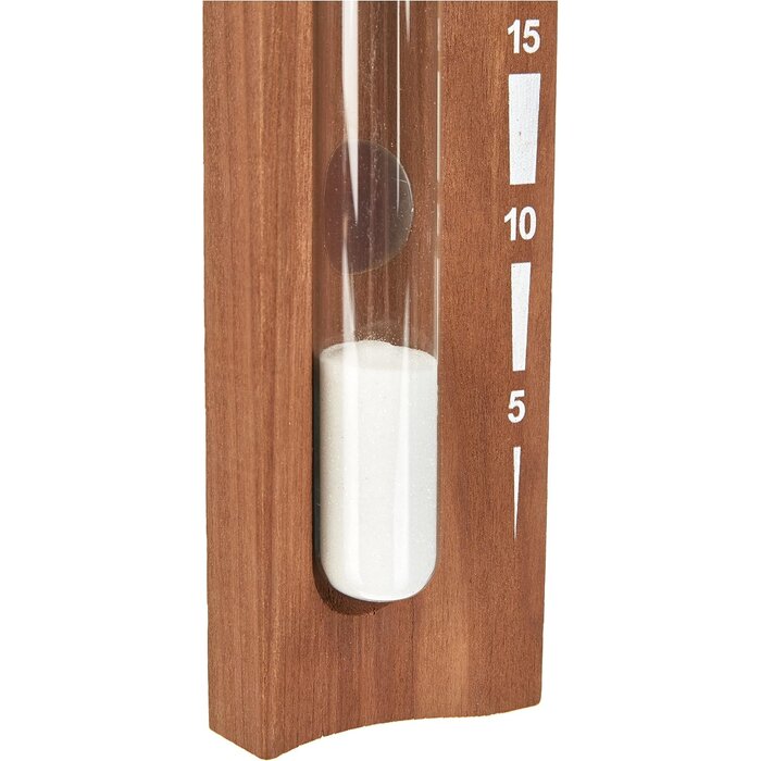 Sablier 15 min en bois thermique - Hauteur 320 mm - Jusqu'à -31%