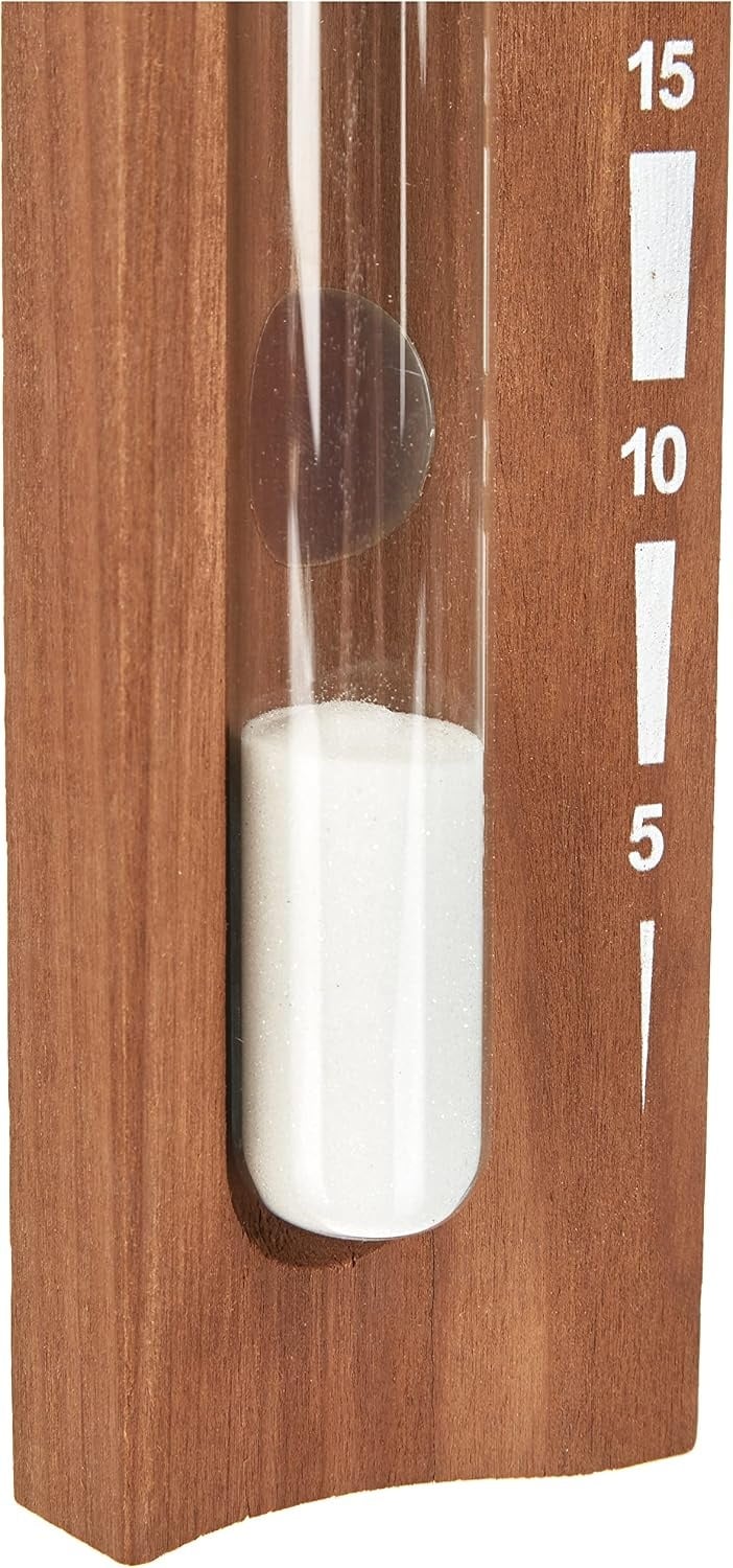 Sablier 15 min en bois thermique - Hauteur 320 mm - Jusqu'à -31%