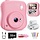 Appareil photo instantané pour enfants 14MP - Rose - 59% de remise