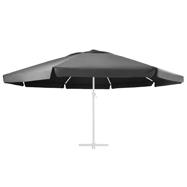 Vidaxl Toile de parasol 600 cm Anthracite - Jusqu'à 34% de remise
