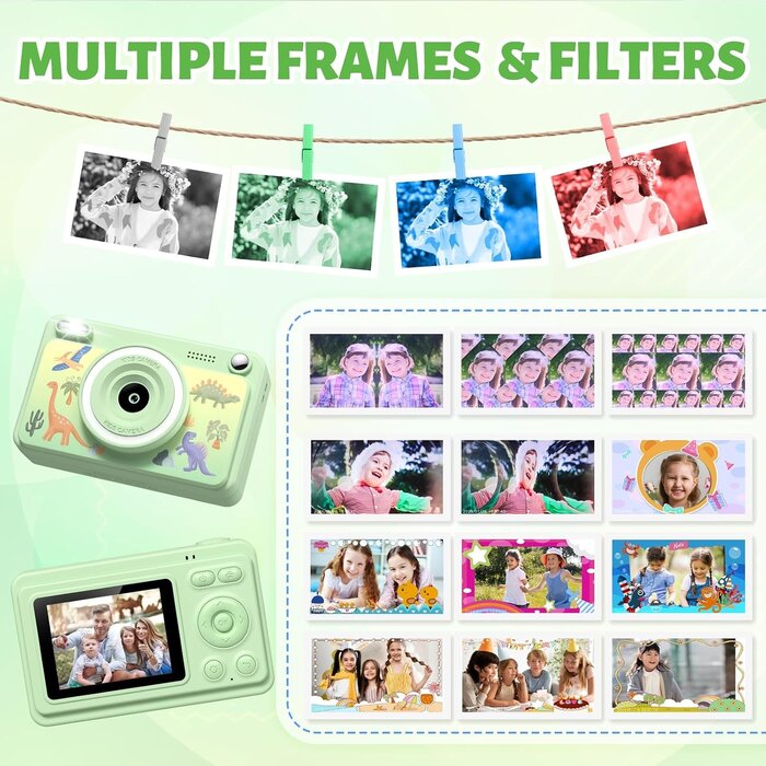 Greenkinder Appareil photo instantané pour enfants : impression thermique, jusqu'à -32%