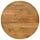 Plateau de table rond en manguier massif Ø 70cm - Jusqu'à 35% de remise