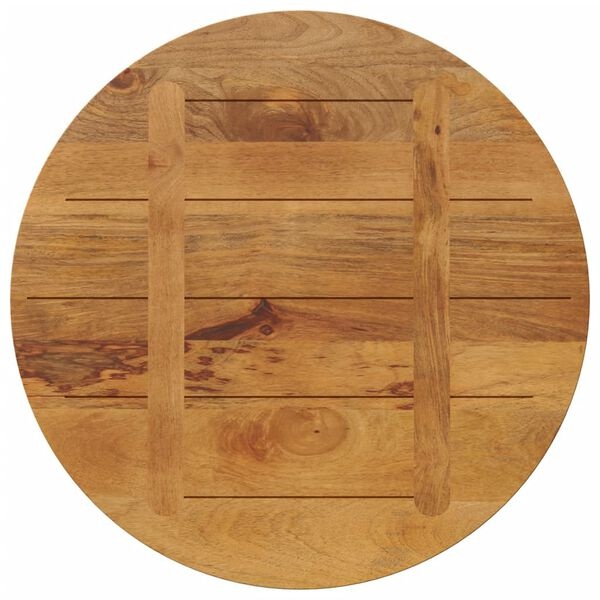 Vidaxl Plateau de table rond en manguier massif Ø 70cm - Jusqu'à 35% de remise