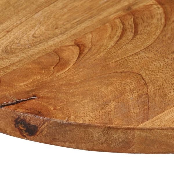 Vidaxl Plateau de table rond en manguier massif Ø 70cm - Jusqu'à 35% de remise