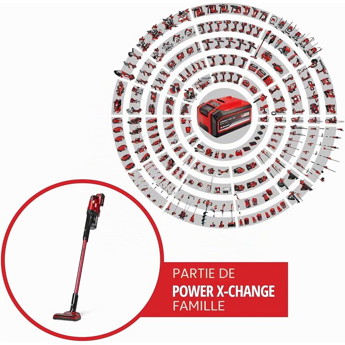 Aspirateur balai sans fil 2-en-1 puissant - Jusqu'à 35% de réduction