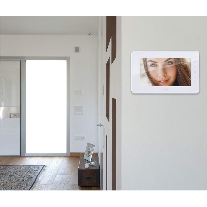 Kit Visiophone 7 Pouces - Système Filaire Extensible - Jusqu'à -35%