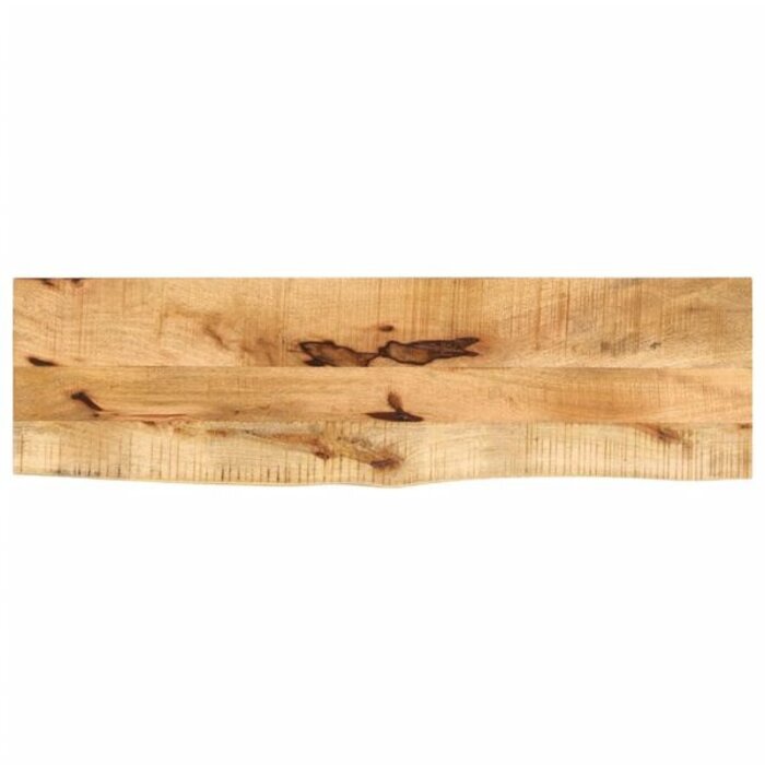 Vidaxl Plateau de table en bois de manguier massif (110x40cm) - Jusqu'à 34% de remise