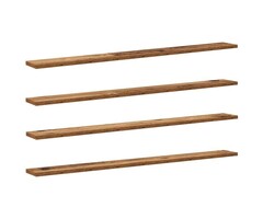 Vidaxl Lot de 4 étagères murales bois 100cm - Jusqu'à 32% de remise