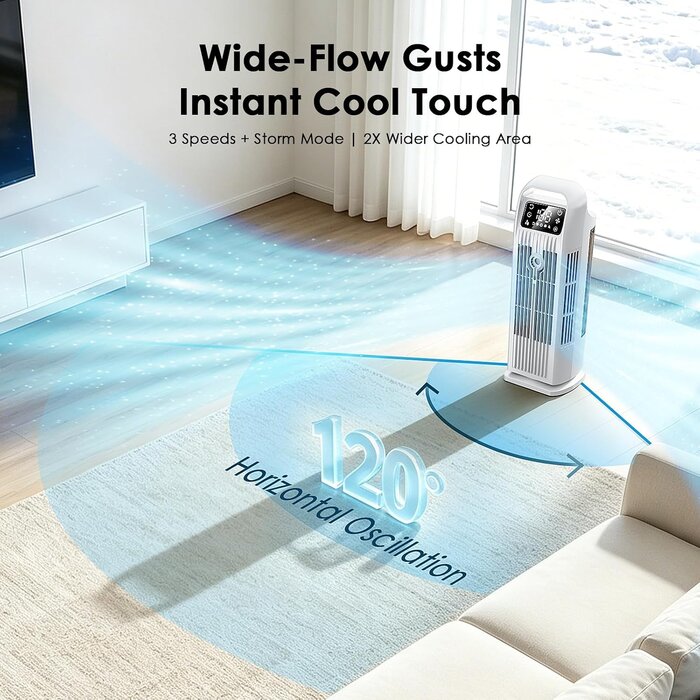 Climatiseur mobile 6-en-1 avec humidificateur - Jusqu'à 34% de remise