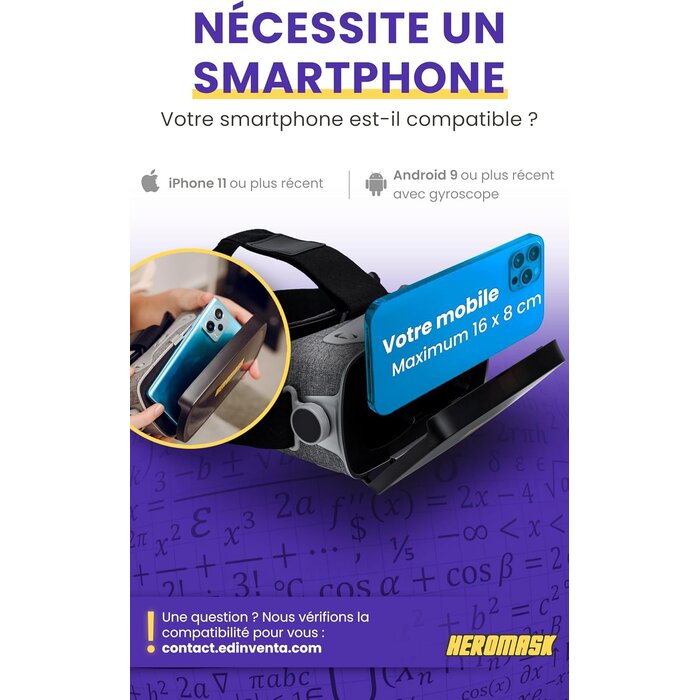 Casque VR Éducatif Mathématiques (5-12 ans) - Jusqu'à 33% de remise