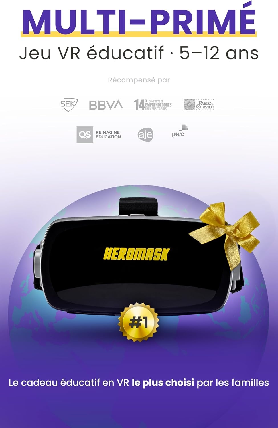 Casque VR Éducatif Mathématiques (5-12 ans) - Jusqu'à 33% de remise