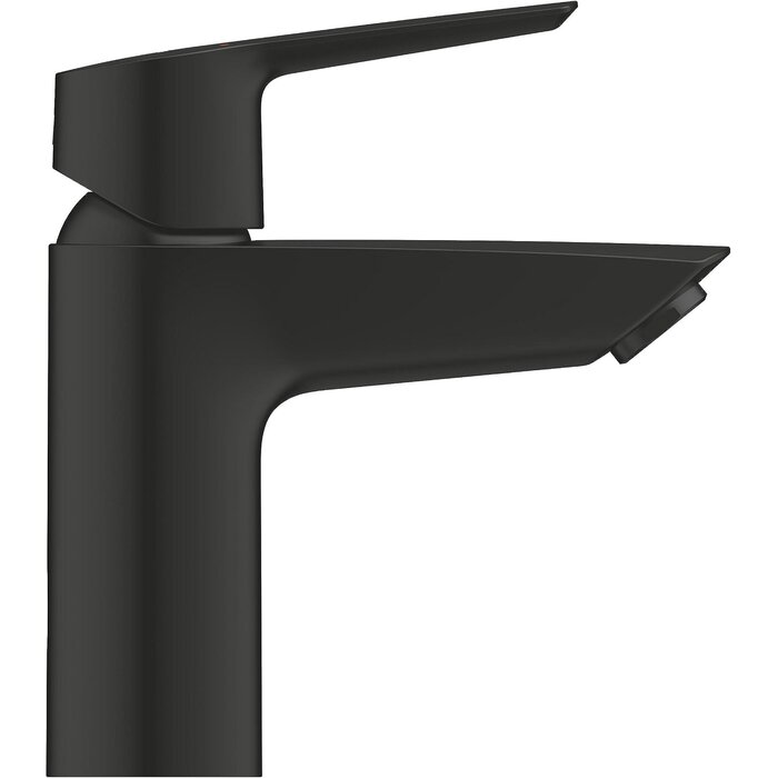 Mitigeur lavabo noir mat 17 cm avec vidage - Jusqu'à 34% de remise