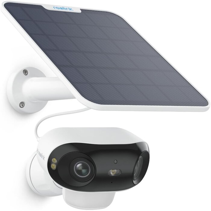 Caméra 4K Solaire Wi-Fi 6 Panoramique 180° - État Outlet Jusqu'à -35%