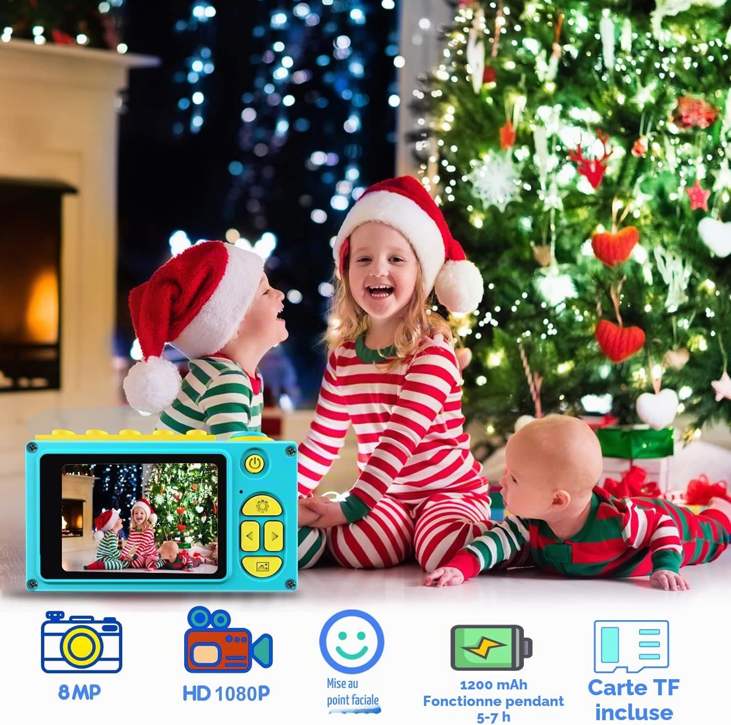 Appareil photo numérique enfant 8MP - Jusqu'à 32% de remise