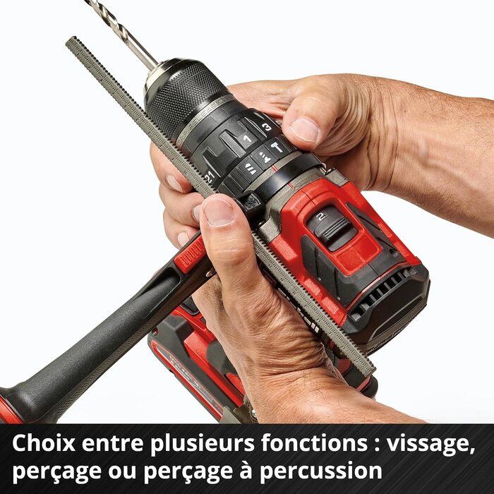 Perceuse-visseuse à percussion 18V 120Nm - Jusqu'à -35%