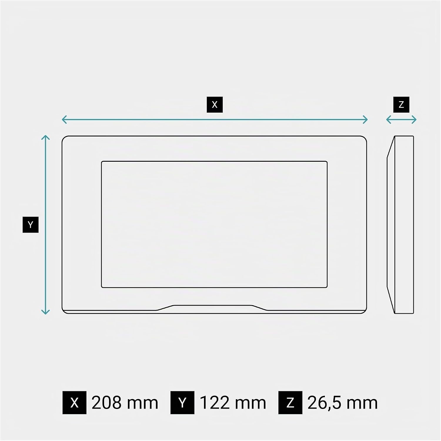 Visiophone 2 fils 7 pouces avec caméra grand angle - Jusqu'à 35% de réduction